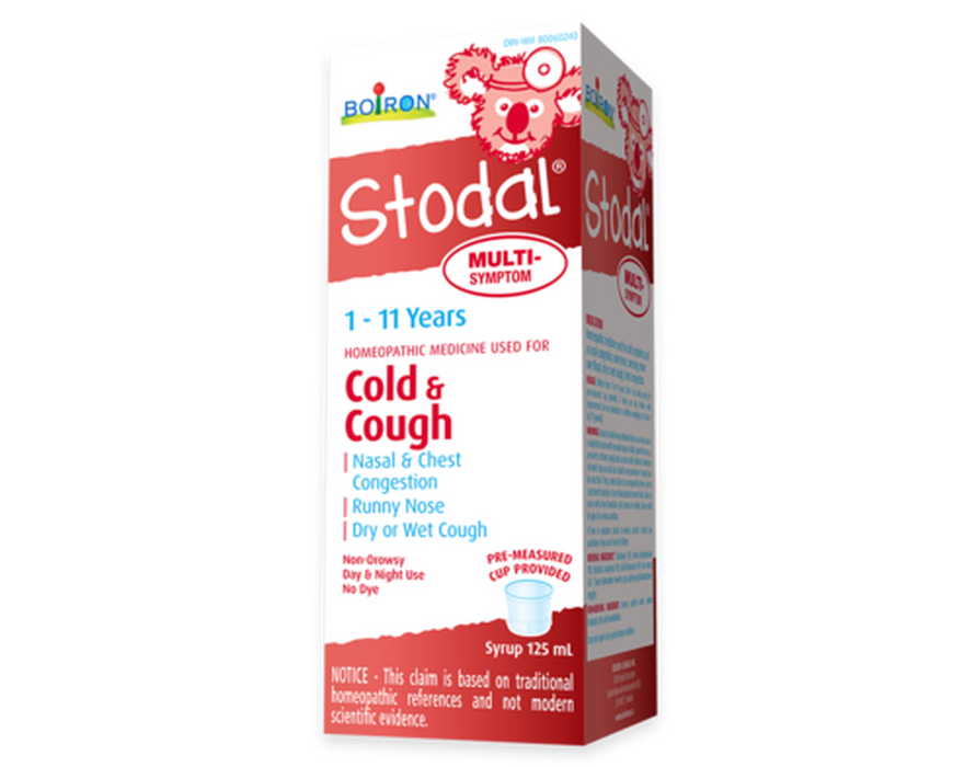 Boiron Stodal 1-11 Years Cold & Cough 125ml