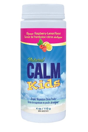 Natural Calm Kids Ionic Magnesium Citrate Powder 4oz.