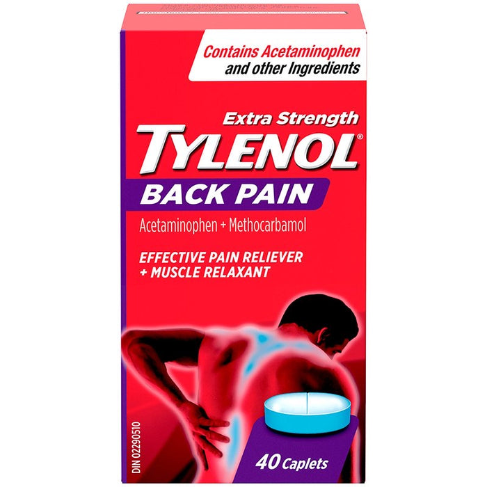 Tylenol Extra Strength Back Pain 40 Caps