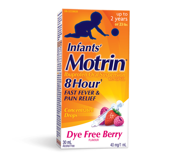 Infants’ Motrin Ibuprofen Oral Suspension Concentrated Drops 30ml