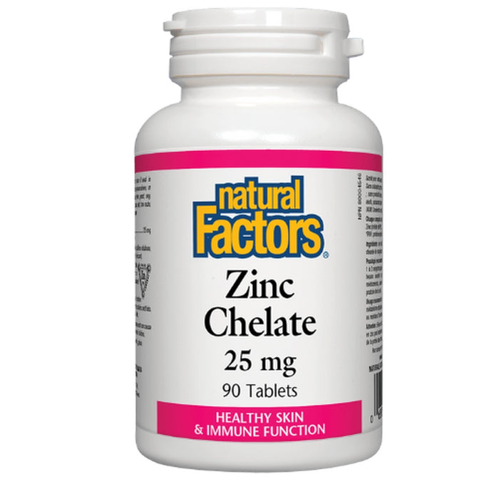 Natural Factors Zinc Chélate