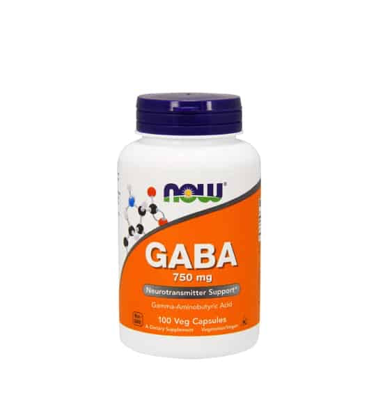 Now Extra Strength GABA 750 mg