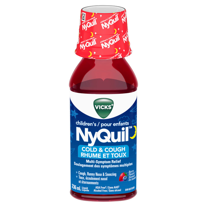 Vicks Children’s Nyquil Cold & Cough 236ml
