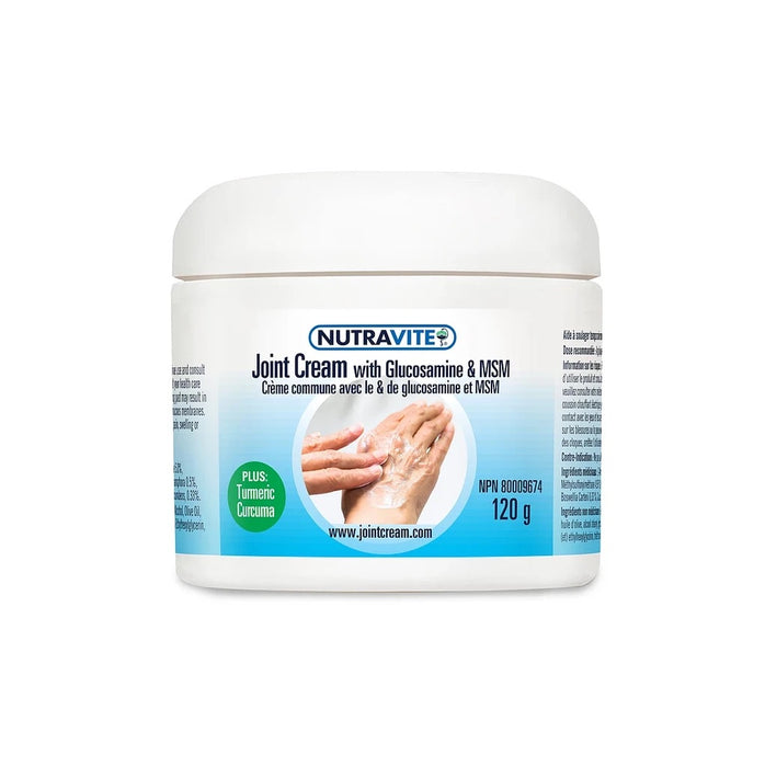 Nutravite Joint Cream with Glucosamine & MSM 120g