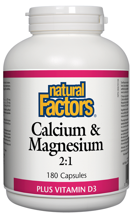 Natural Factors Calcium & Magnesium