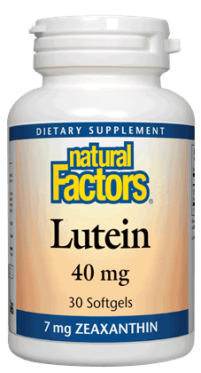 Natural Factors Lutein 40mg