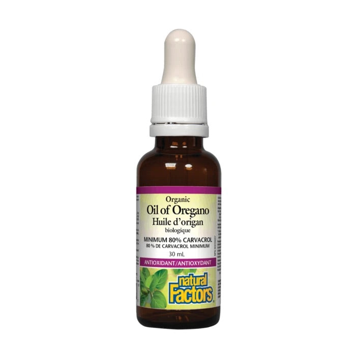 Natural Factors Organic Oil of Oregano Liquid