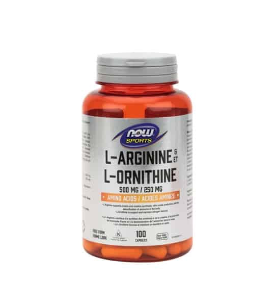L-Arginine & L-Ornithine 500mg/250mg