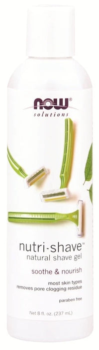 Now Nutri-Shave Natural Shave Gel