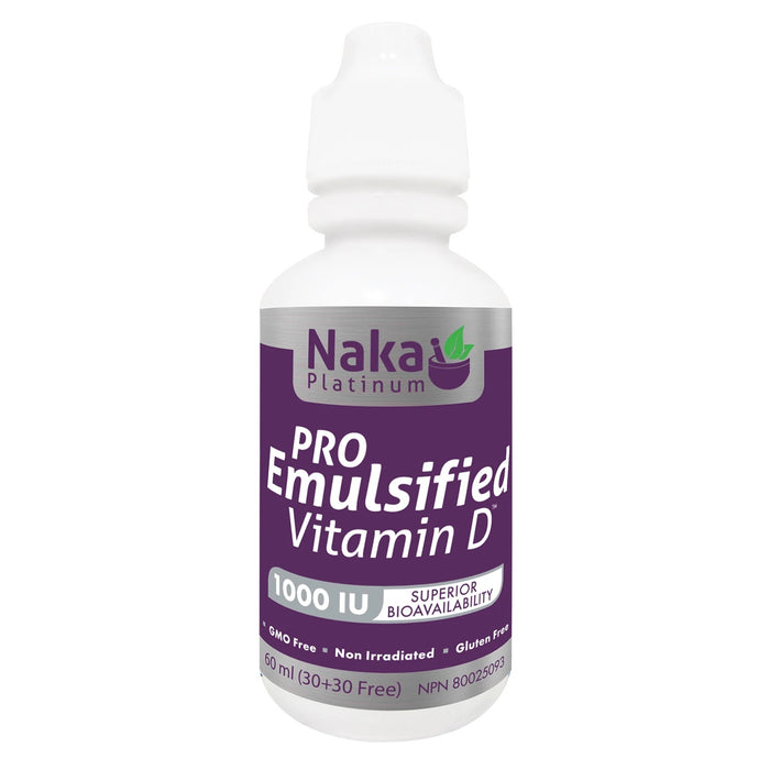 Naka Pro Emulsified Vitamin D 60ml