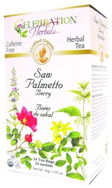 Saw palmetto berry tea