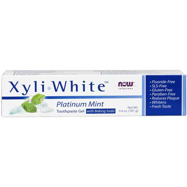 XyliWhite Toothpaste Gel 181g Now Foods