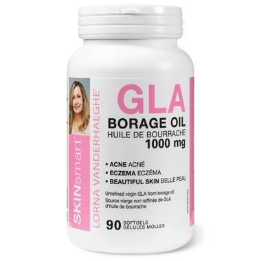 Lorna Vanderhaeghe GLA Borage Oil 1000mg 90 Softgels
