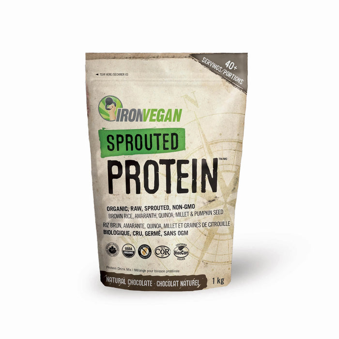 Sprouted Protein 1kg Unflavoured Iron Vegan