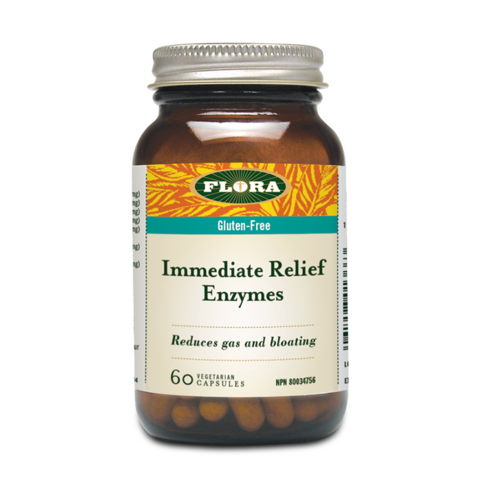 Immediate Relief Digestive Enzymes Flora