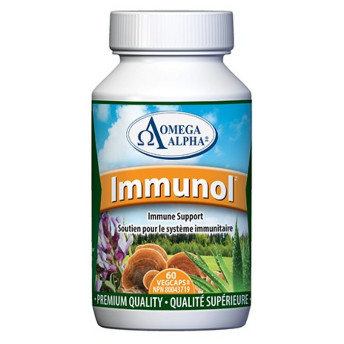 Immunol Immune Support 60 Capsules Omega Alpha