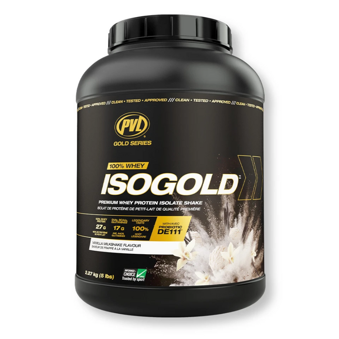 IsoGold Isolated Whey Protein 5lb PVL