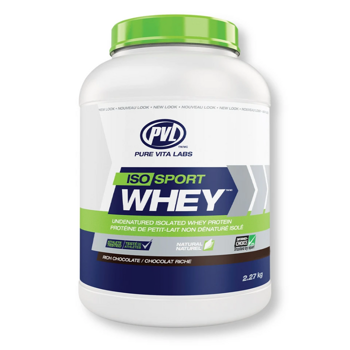 Iso Sport Whey Protein Isolate 2.27kg PVL
