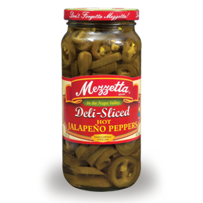 Deli-Sliced Hot Jalapeño Peppers Mezzatta