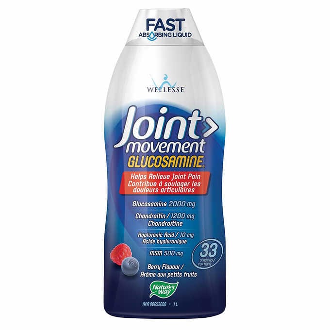 Joint Movement Glucosamine 16 Servings Berry Flavour Liquid Formula Nature's Way