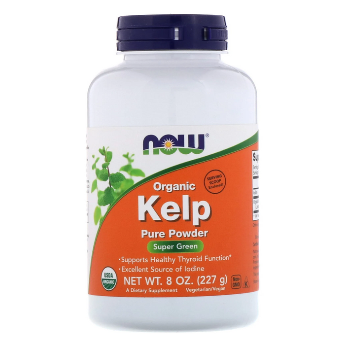 Organic Kelp Powder 227g Now Foods