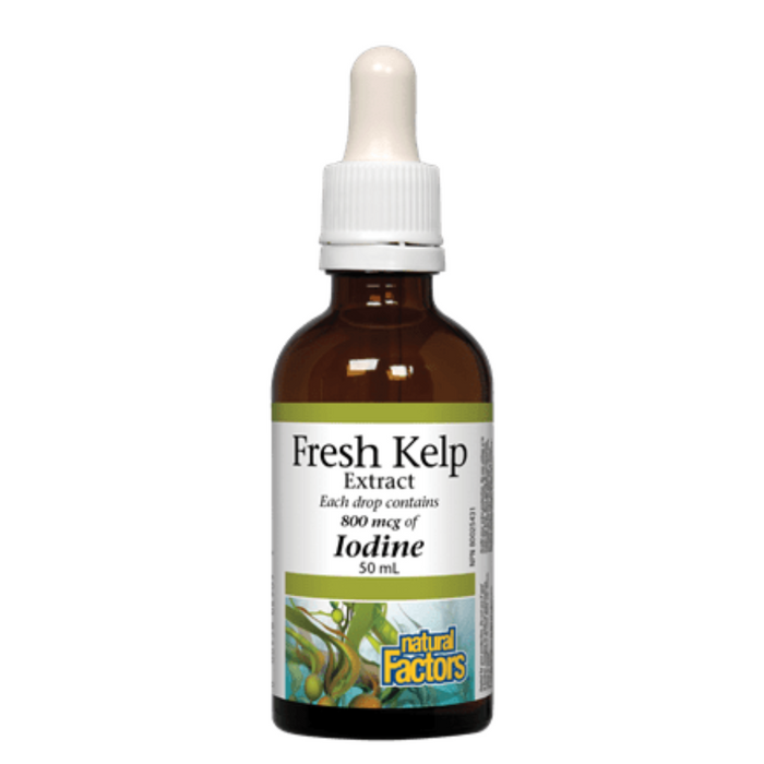 Fresh Kelp Extract Iodine 50ml Natural Factors