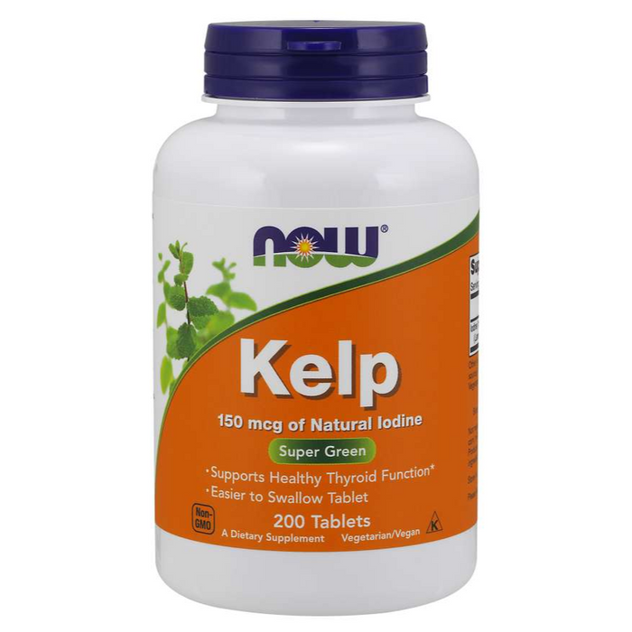Kelp Super Green 200 Tablets Now Foods