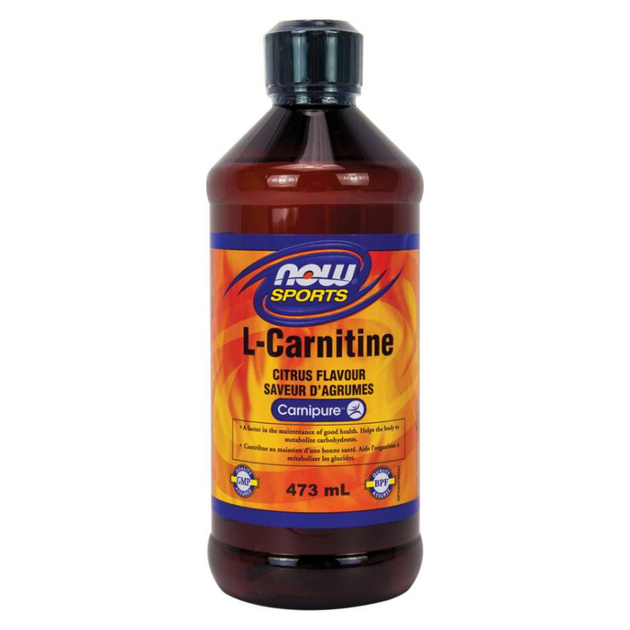 Liquid L-Carnitine Citrus Flavoured Now Sports