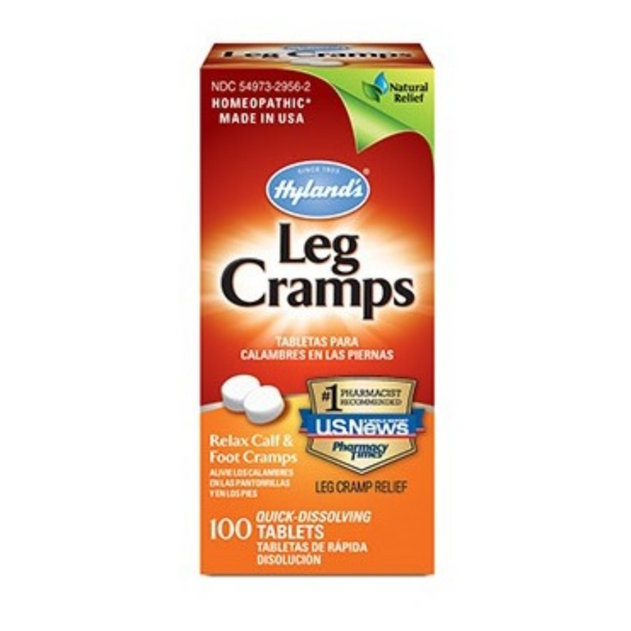 Hyland's Leg Cramps Homeopathic Cramp Relief 100 Quick Dissolve Tablets
