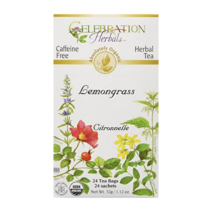 Lemongrass Herbal Tea 24 Tea Bags Celebration Herbals
