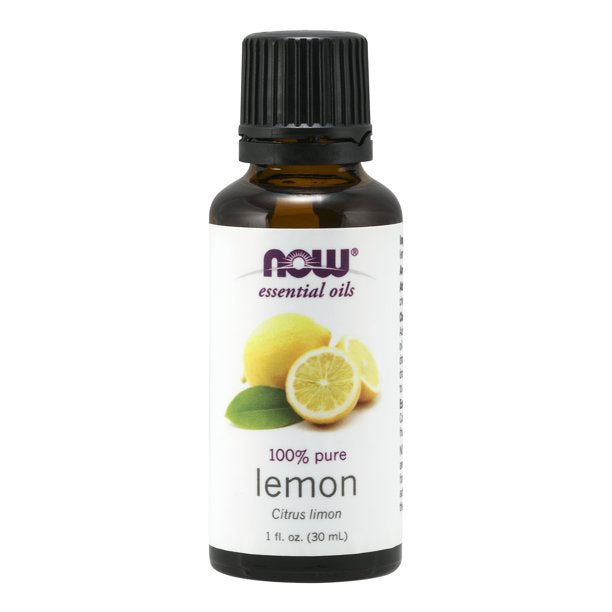 Lemon 100% Pure Essential Oil 30ml Now Foods