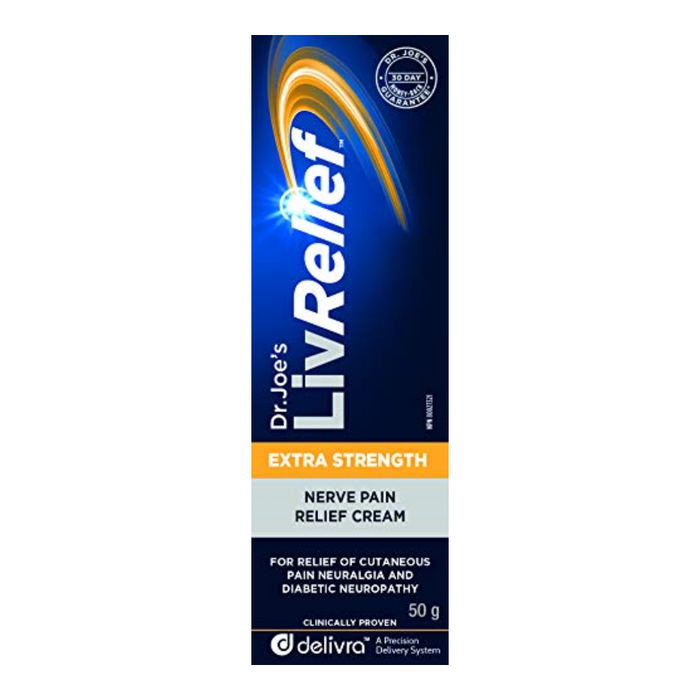 Dr. Joe's LivRelief Extra Strength Nerve Pain Relief Cream 50g