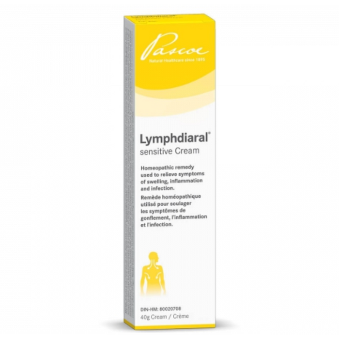 Lymphdiaral 40g Sensitive Cream Homeopathic Swelling Remedy Pascoe