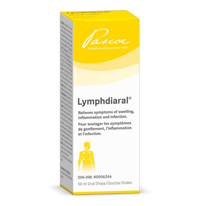 Lymphdiaral 50ml Oral Drops Homeopathic Swelling Remedy Pascoe
