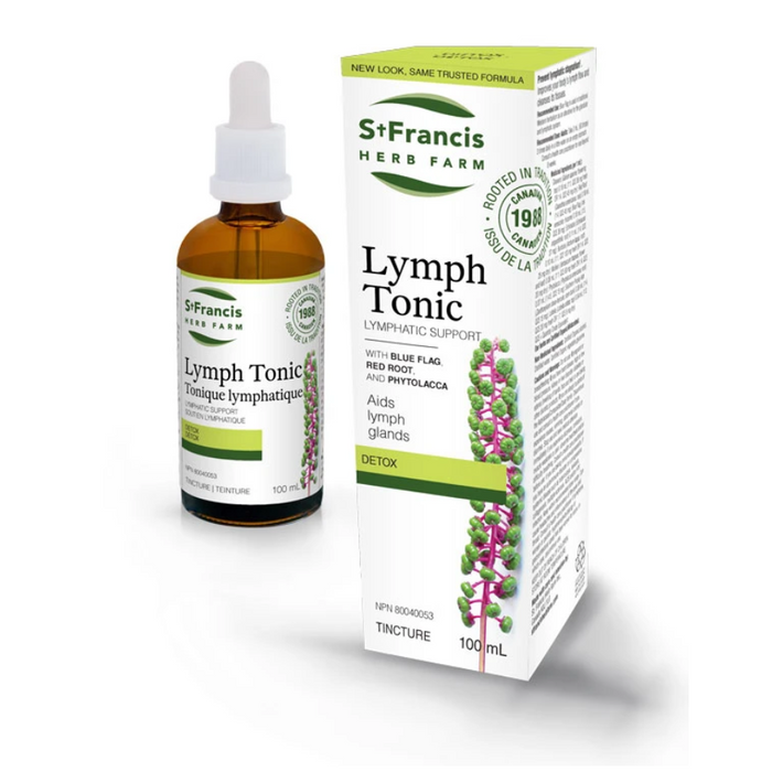 Lymph Tonic Lymphatic Support Tincture 100ml St. Francis Herb Farm