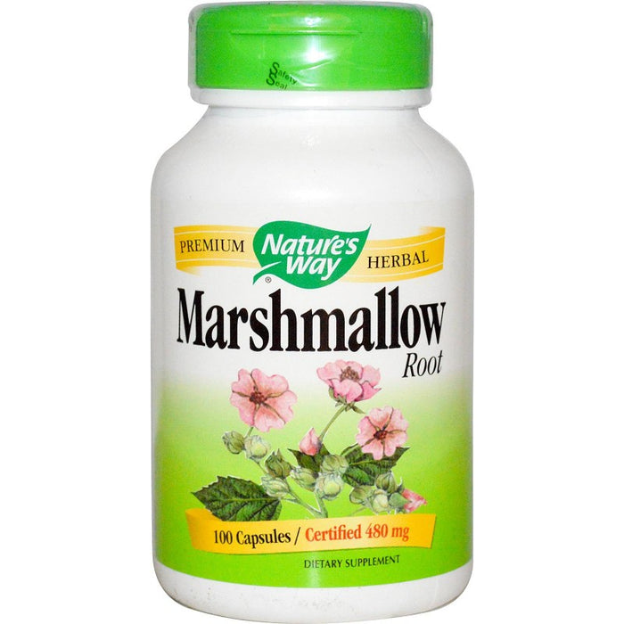 Marshmallow Root 480mg 100 Capsules Nature's Way