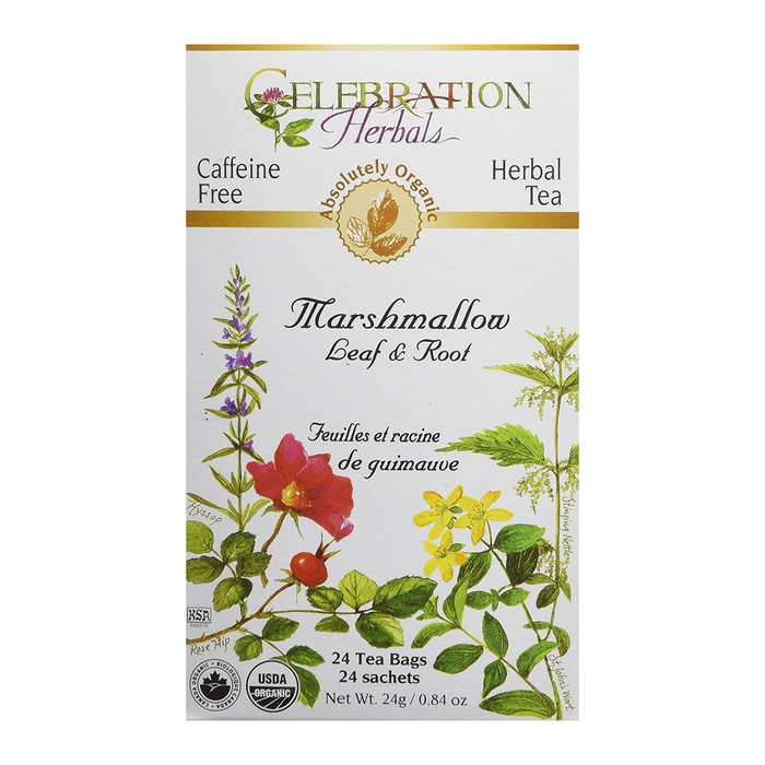 Marshmallow Leaf and Root Herbal Tea 24 Tea Bags Celebration Herbals