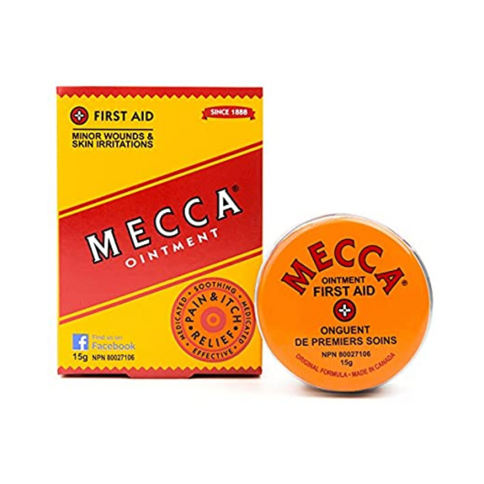 Mecca Ointment for Minor Skin Wounds & Skin Irritations 15g