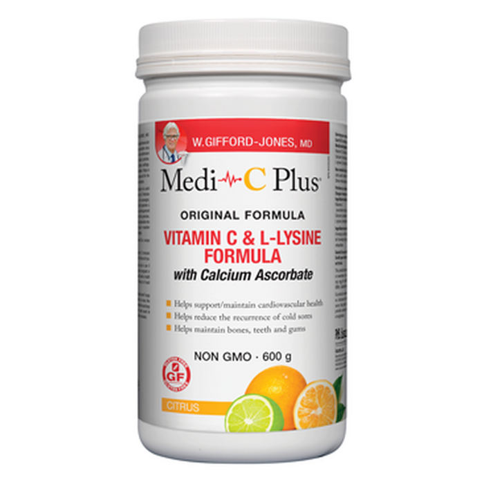Medi-C Plus Original Formula with Calcium Ascorbate Dr. W. Gifford-Jones