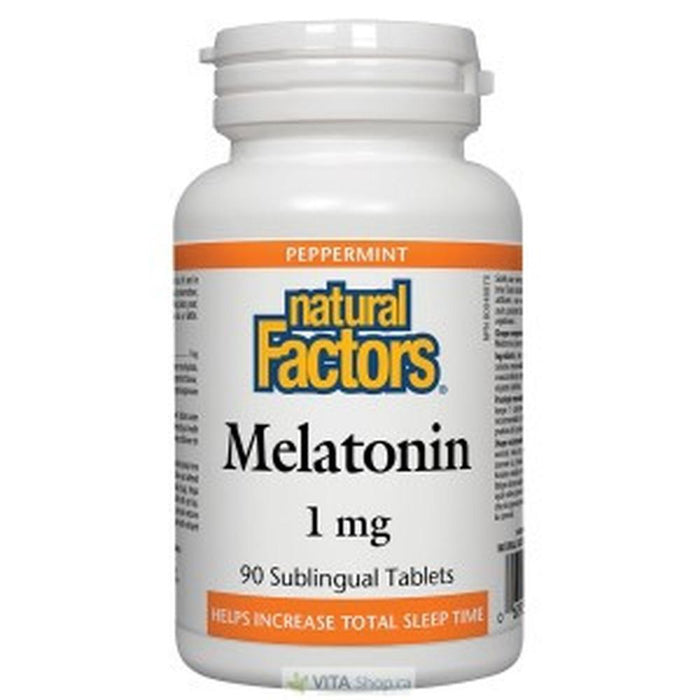 Melatonin 1mg 90 Tablets Natural Factors