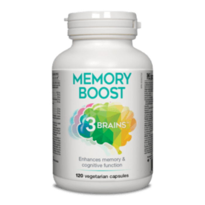 Memory Boost Cognitive Function 120 Capsules 3 Brains