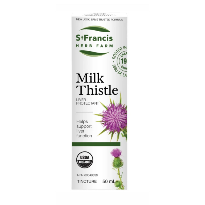 Milk Thistle Liver Protectant Tincture 100ml St. Francis Herb Farm