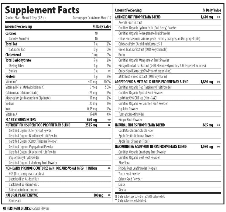 Miracle Reds Superfood 30 Servings MacroLife Naturals