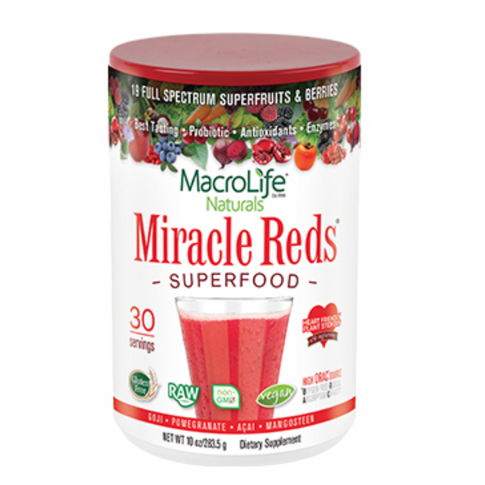 Miracle Reds Superfood 30 Servings MacroLife Naturals