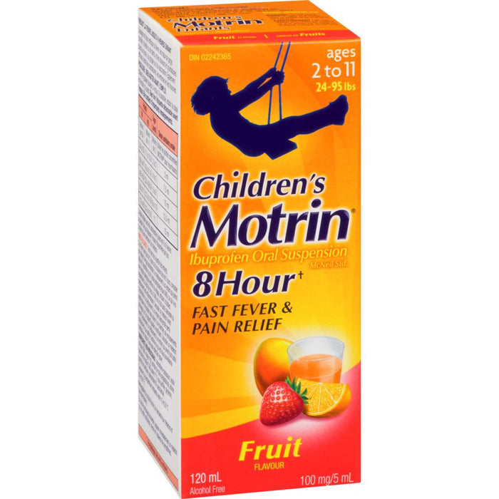 Children's Motrin 8 Hour Fever and Pain Relief