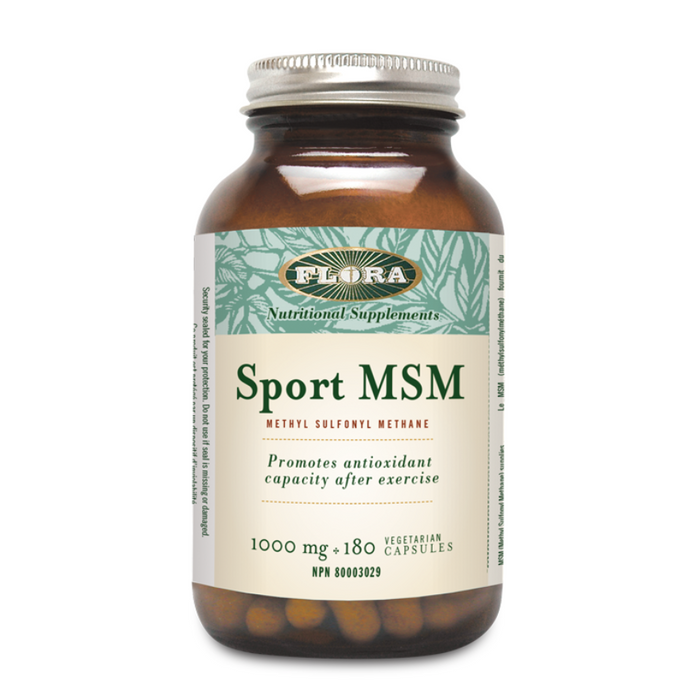 Sport MSM 1000mg 180 Capsules Flora