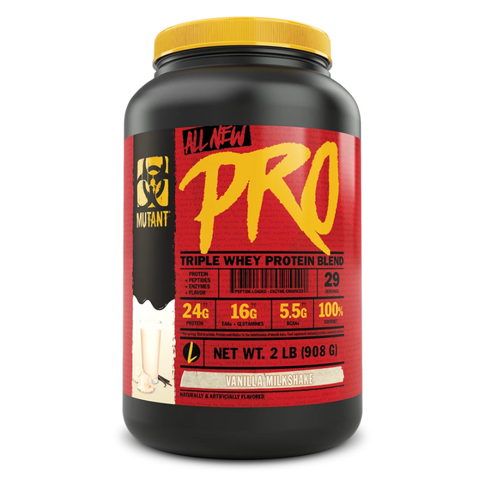 PRO Triple Whey Protein Blend 2lbs Mutant