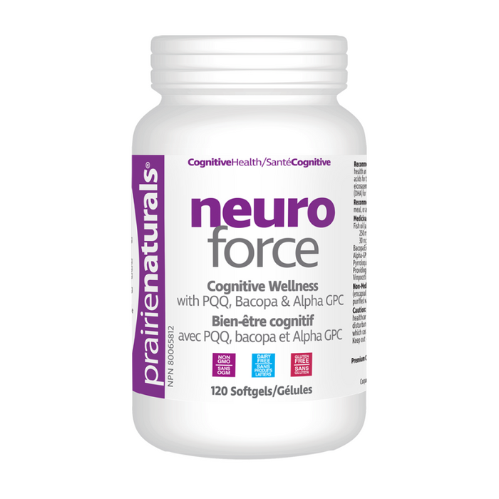 Neuro Force Cognitive Wellness Softgels Prairie Naturals