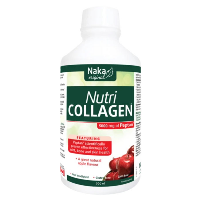 Nutri Collagen Liquid 5000mg 500ml Apple Flavoured Naka