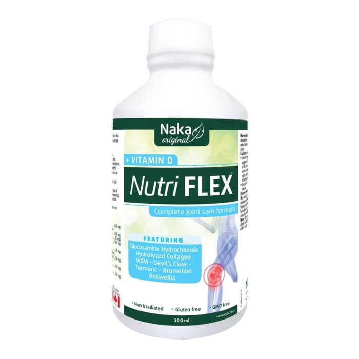 Nutri Flex + Vitamin D Joint Care Formula 500ml Liquid Naka